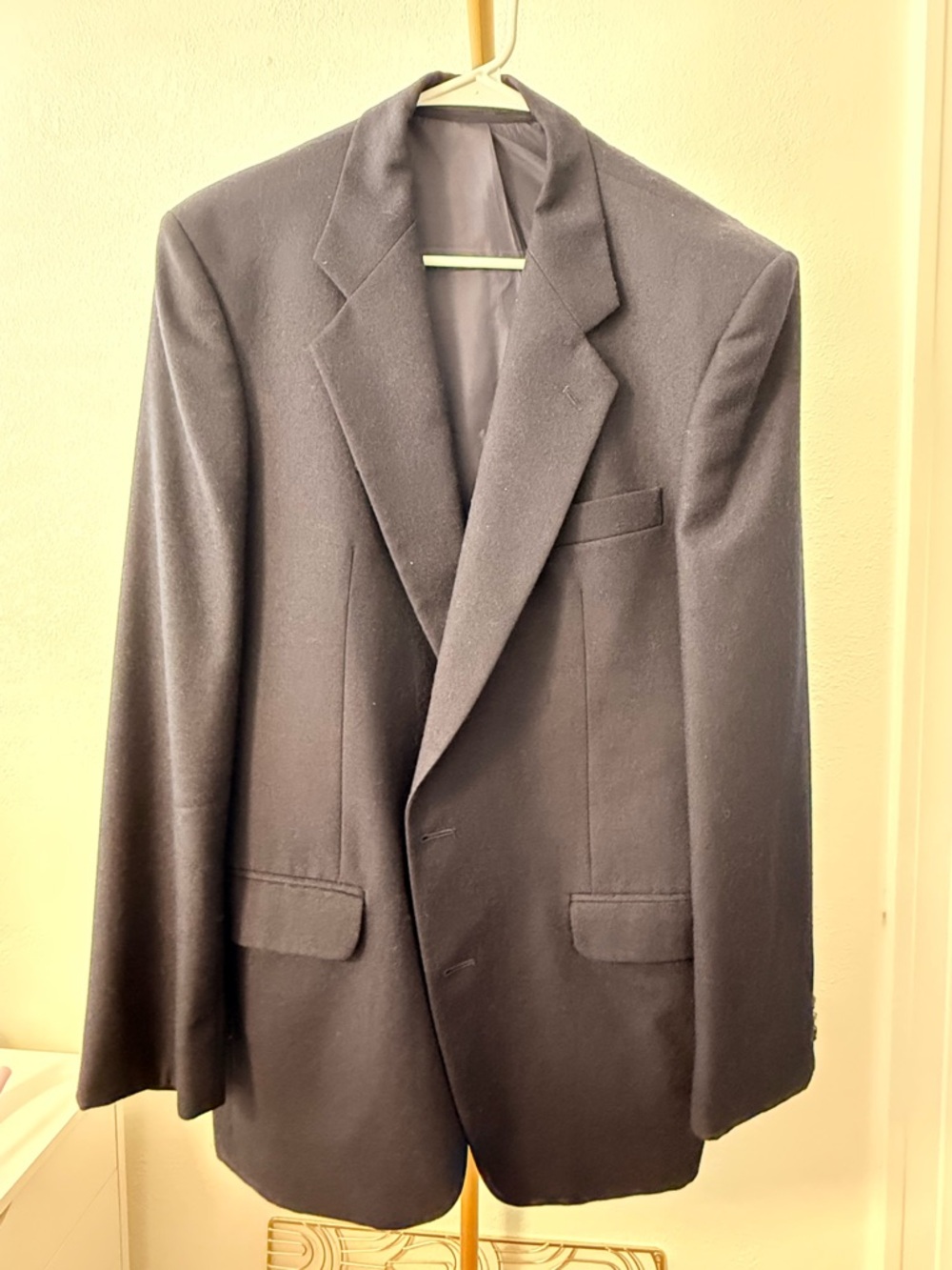 Alexandre of England Wool Blazer 40R Gray Made in England Classic Mens Jacket